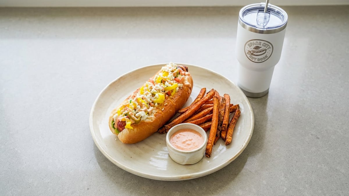 Rocket Combo from Space City Hotdogs in Magnolia, TX